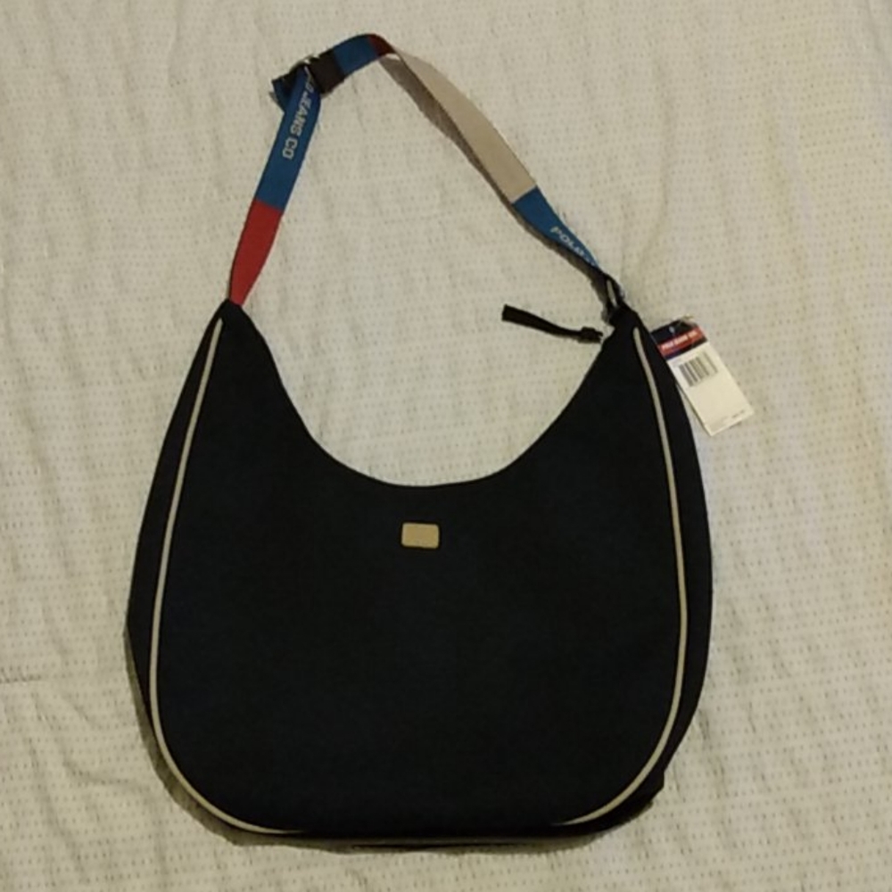 Black Ralph Lauren Polo Jeans Co. Bag.